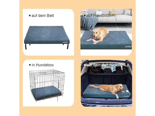 Joyelf orthopedisch hondenbed (xl) - afbeelding 2 van  5