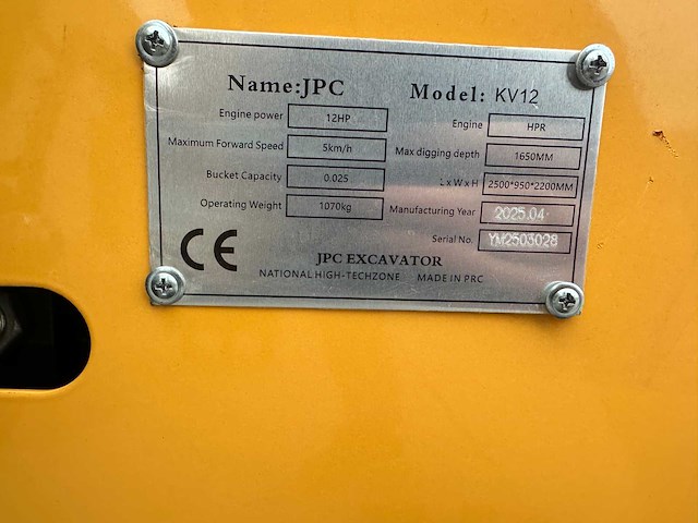 Jpc - 2025 - kv12 - minigraafmachine - afbeelding 9 van  21