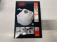 Jsp fmp3v filterspec masker met bril + 8x10 jsp ffp2 filters - afbeelding 3 van  5