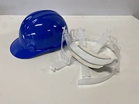 Jsp veiligheidshelmen self assembly blauw - 12st - afbeelding 1 van  3