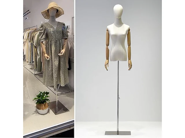 Jueraori kledingpop - afbeelding 1 van  3