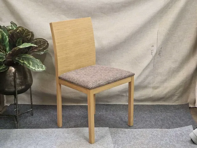 Jules wooden with fabrics - dining chairs (6x) - afbeelding 1 van  5