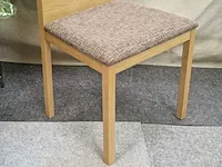 Jules wooden with fabrics - dining chairs (6x) - afbeelding 3 van  5
