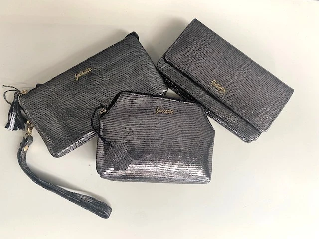 Juliette - 3 x portemonnee - leder - 3 verschillende modellen - afbeelding 1 van  6