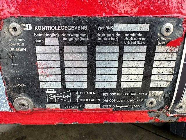 Jumbo - mv 160 l - platte oplegger - afbeelding 47 van  51
