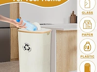 Junebrushs verzamelcontainer met deksel, 100 l - afbeelding 2 van  5