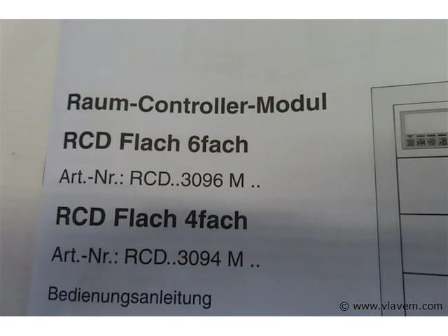 Jung ruimtecontroller-module 6v - afbeelding 2 van  3