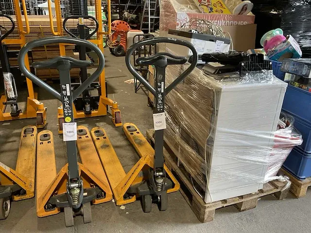 Jungheinrich am 22 hand hydraulische palletwagen - afbeelding 1 van  2