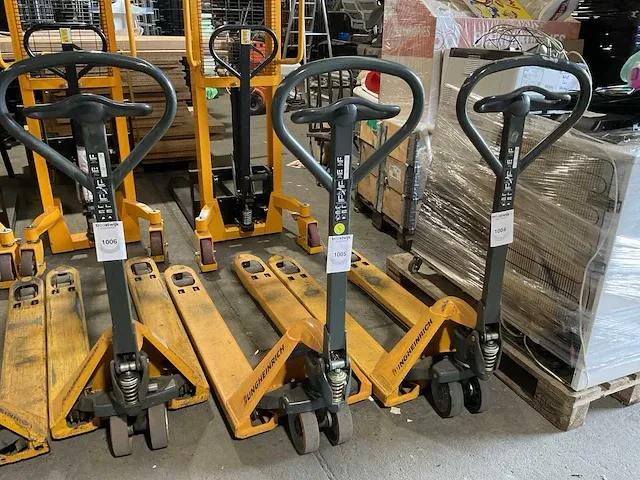 Jungheinrich am 22 hand hydraulische palletwagen - afbeelding 1 van  2