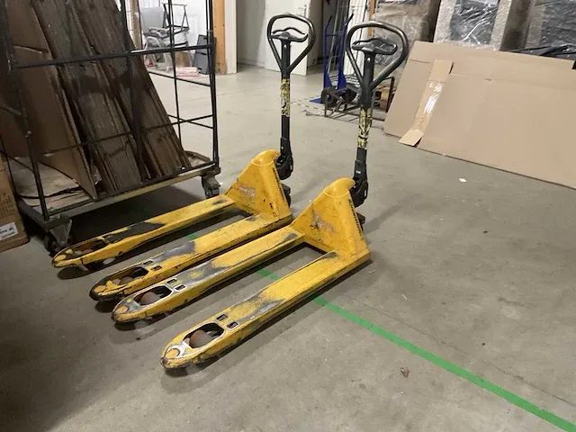 Jungheinrich am2200 hand hydraulische palletwagen (2x) - afbeelding 2 van  4