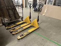 Jungheinrich am2200 hand hydraulische palletwagen (2x) - afbeelding 2 van  4