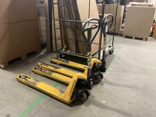 Jungheinrich am2200 hand hydraulische palletwagen (2x) - afbeelding 3 van  4