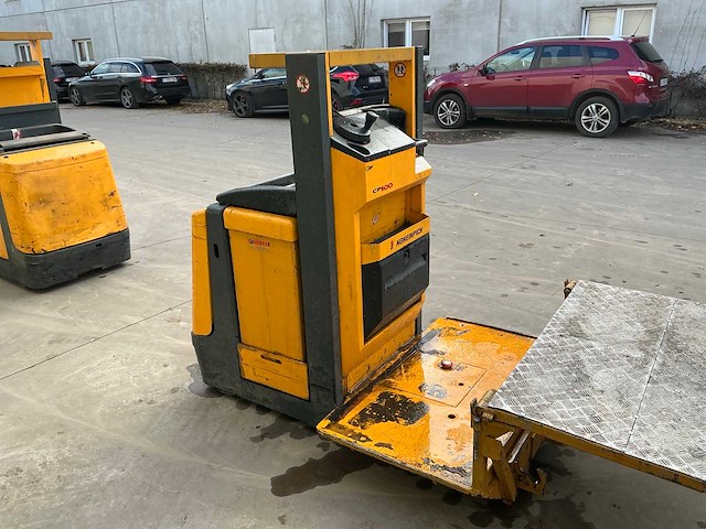 Jungheinrich ecp100-3 industriële trekker - afbeelding 4 van  7