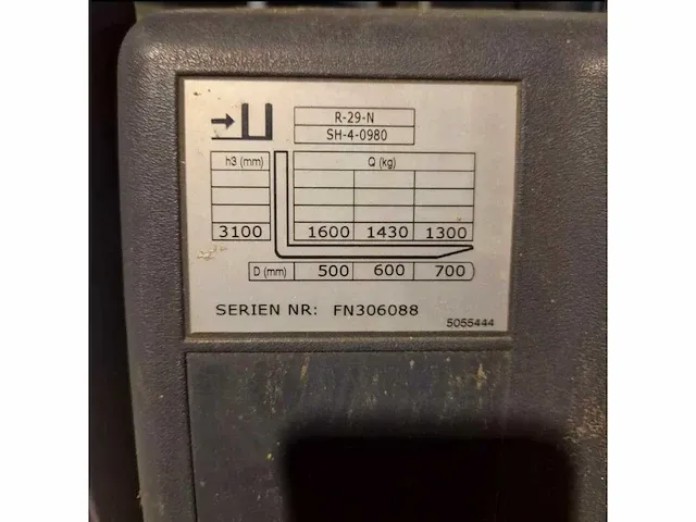 Jungheinrich efg-df 16 - 2001 - afbeelding 8 van  21