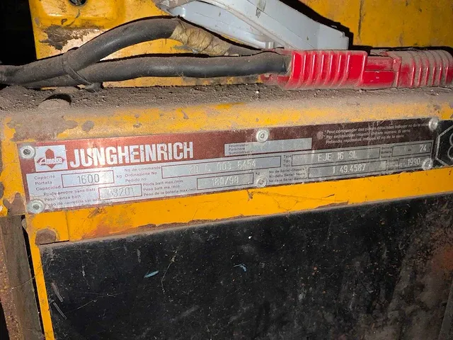 Jungheinrich eje 16 sl - elektrische palletwagen - afbeelding 6 van  6