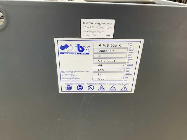 Jungheinrich etm 325 reach truck - afbeelding 6 van  9