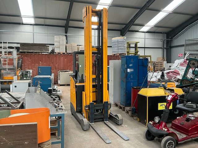 Jungheinrich etm214 reach truck - afbeelding 1 van  16