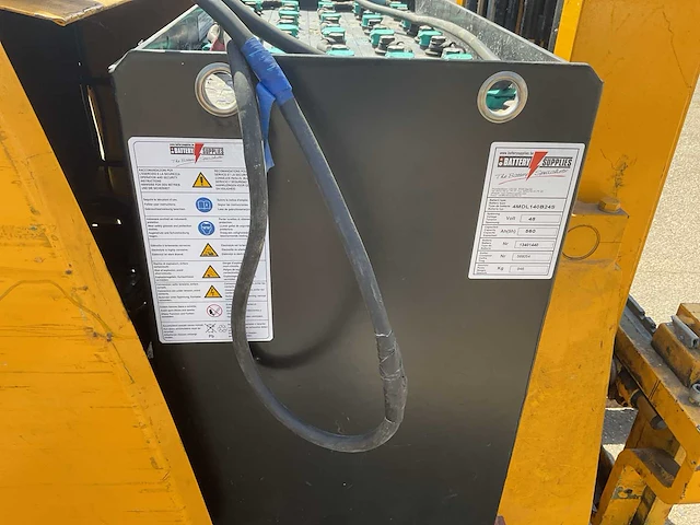 Jungheinrich etv 14 g-530dz reach truck - afbeelding 5 van  14