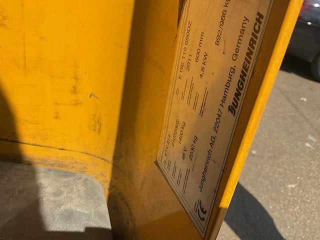 Jungheinrich etv 214 reach truck - afbeelding 5 van  15