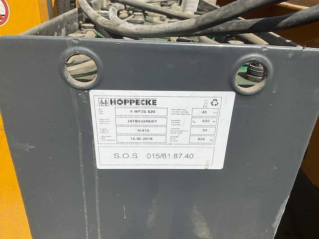 Jungheinrich etv 214 reach truck - afbeelding 7 van  15