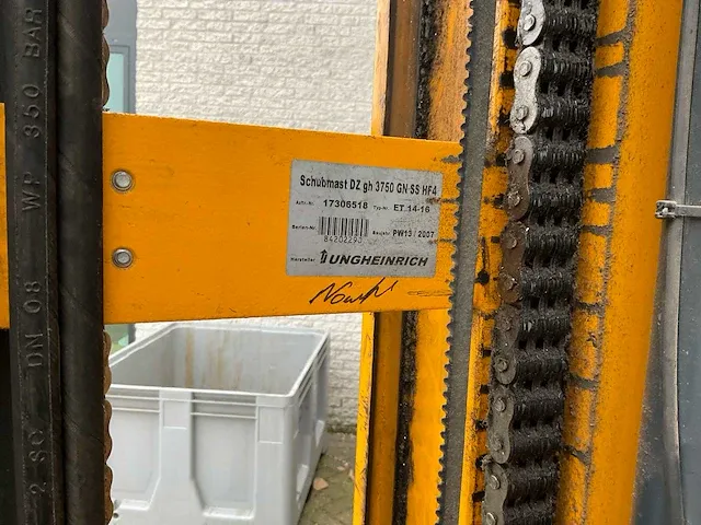 Jungheinrich etv 216 reach truck - afbeelding 10 van  13