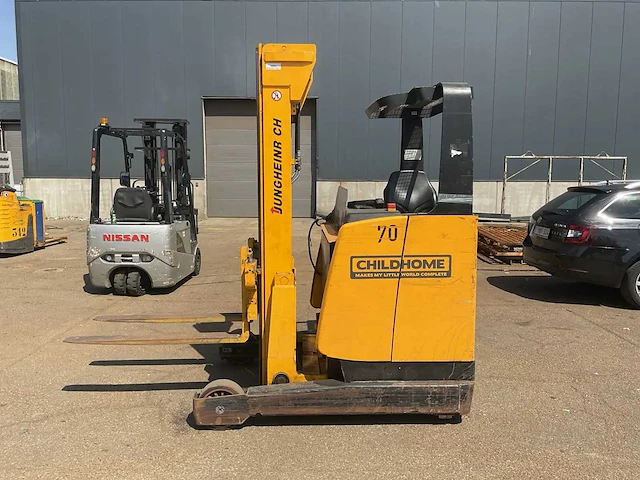 Jungheinrich etv14g-530dz reachtruck - afbeelding 1 van  14