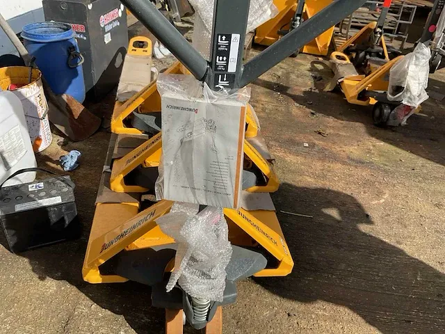 Jungheinrich hand hydraulische palletwagen (3x) - afbeelding 3 van  4