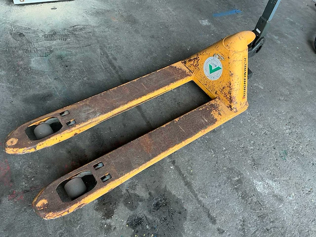 Jungheinrich hand hydraulische palletwagen - afbeelding 2 van  6