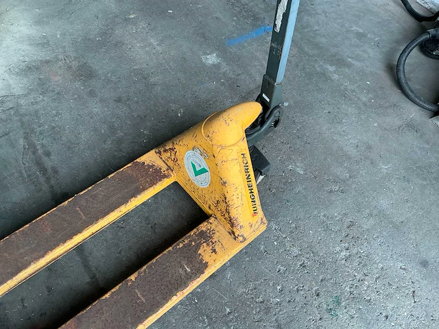 Jungheinrich hand hydraulische palletwagen - afbeelding 3 van  6