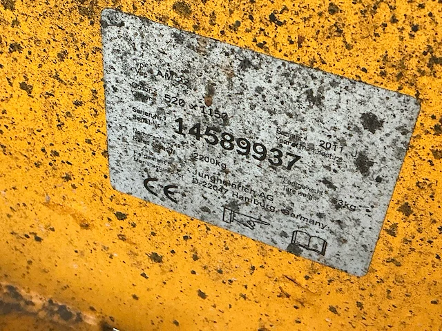 Jungheinrich hand hydraulische palletwagen - afbeelding 6 van  6