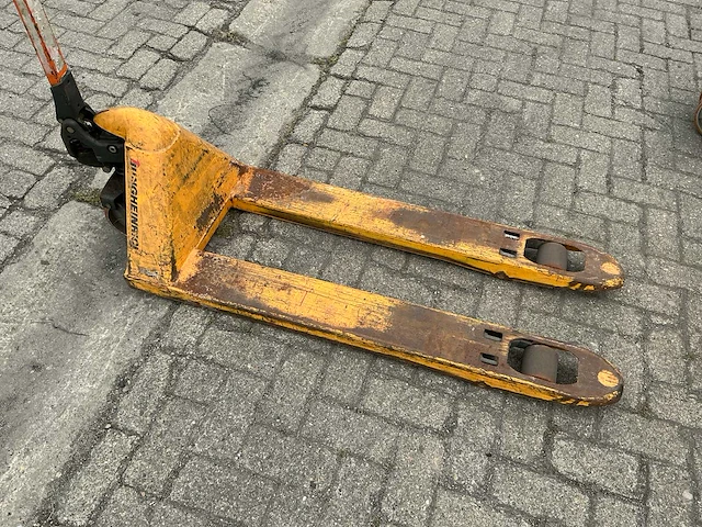 Jungheinrich hand hydraulische palletwagen - afbeelding 3 van  4