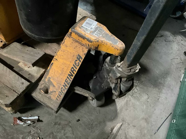 Jungheinrich hand hydraulische palletwagen - afbeelding 2 van  3