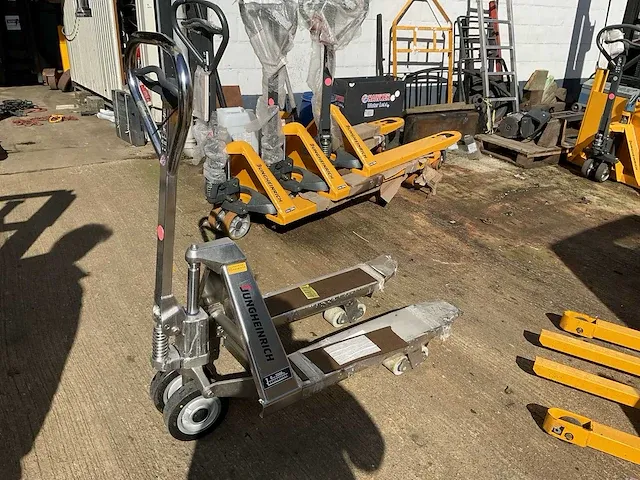 Jungheinrich hand hydraulische palletwagen - afbeelding 2 van  4