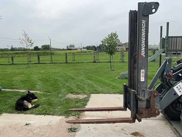 Jungheinrich hefmast met giant aanpik - afbeelding 1 van  6