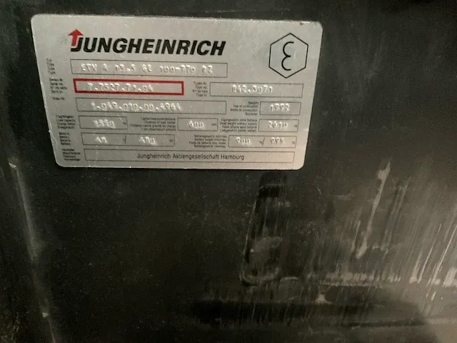 Jungheinrich reach truck - afbeelding 8 van  8