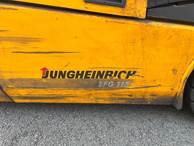 Jungheinrick - efg115 - vorkheftruck - afbeelding 4 van  15