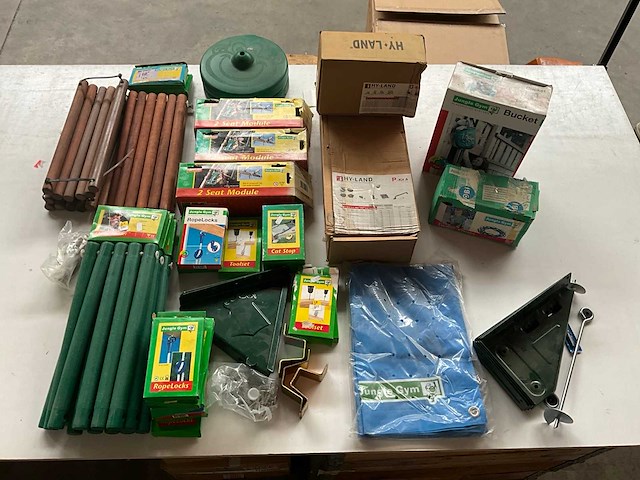 Jungle gym diverse accessoires voor kind speeltoestellen - afbeelding 1 van  15