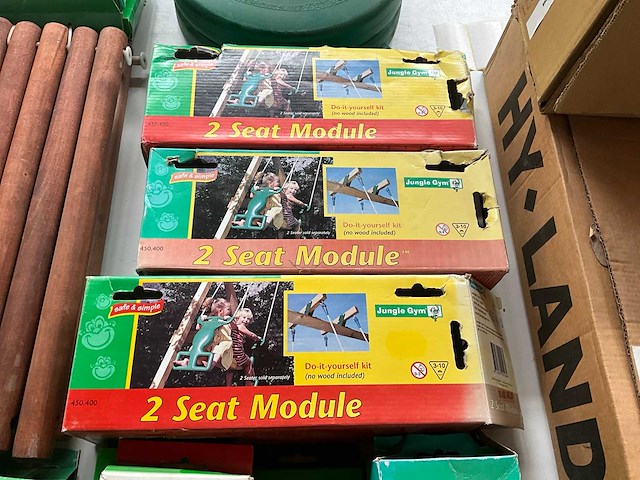 Jungle gym diverse accessoires voor kind speeltoestellen - afbeelding 6 van  15