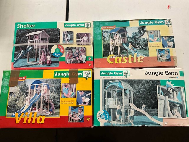 Jungle gym diverse montagesets voor kind speeltoestel (4x) - afbeelding 1 van  9