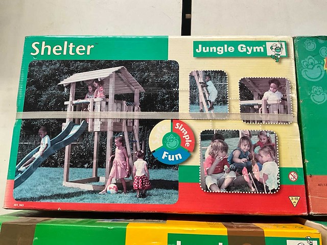 Jungle gym diverse montagesets voor kind speeltoestel (4x) - afbeelding 2 van  9