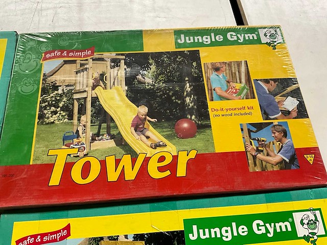 Jungle gym diverse montagesets voor kind speeltoestel (4x) - afbeelding 5 van  9