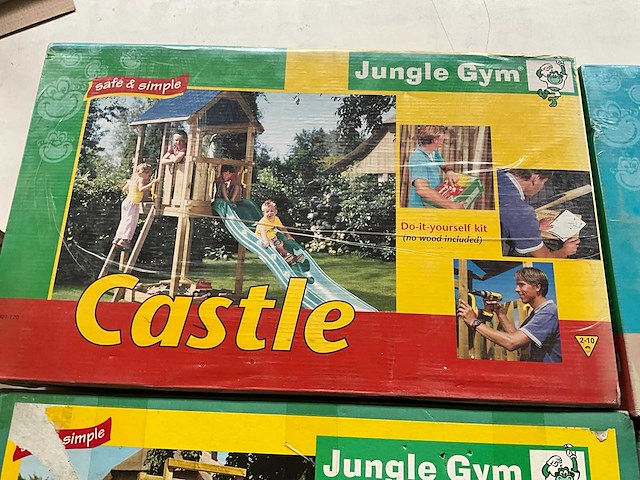 Jungle gym diverse montagesets voor kind speeltoestel (4x) - afbeelding 2 van  12