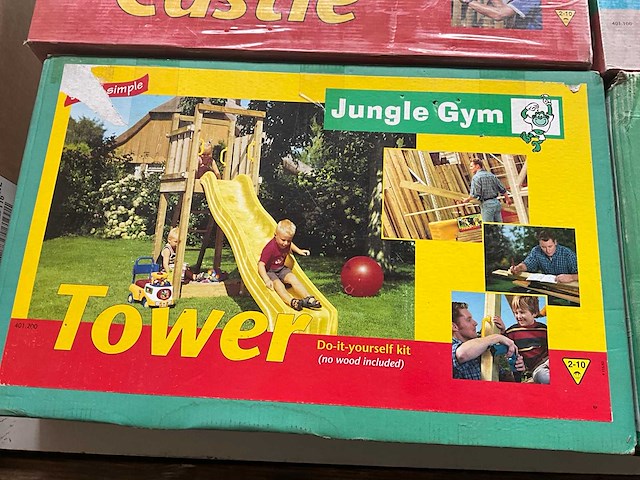 Jungle gym diverse montagesets voor kind speeltoestel (4x) - afbeelding 3 van  12