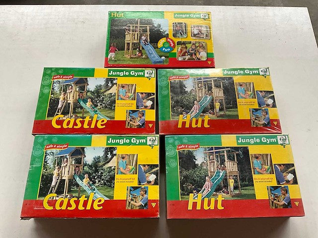 Jungle gym diverse montagesets voor kind speeltoestel (5x) - afbeelding 1 van  6