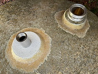 Juno polyester verticale vacuüm opslagtank, gebruikt als watertank voor opslag regenwater. - afbeelding 5 van  7