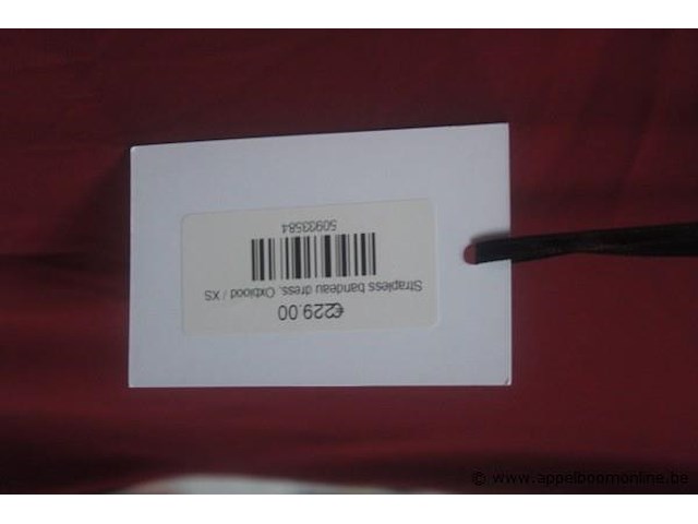 Jurk reyem maat xs - afbeelding 2 van  3