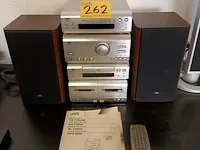 Jvc stereoketen met afstandsbediening - afbeelding 1 van  4