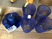 Kaarsen + kaarsenhouders - afbeelding 2 van  2