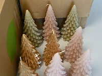 Kaarsen thema kerstboom - afbeelding 1 van  3