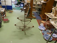 Kaarsenhouder in ijzer - afbeelding 1 van  2